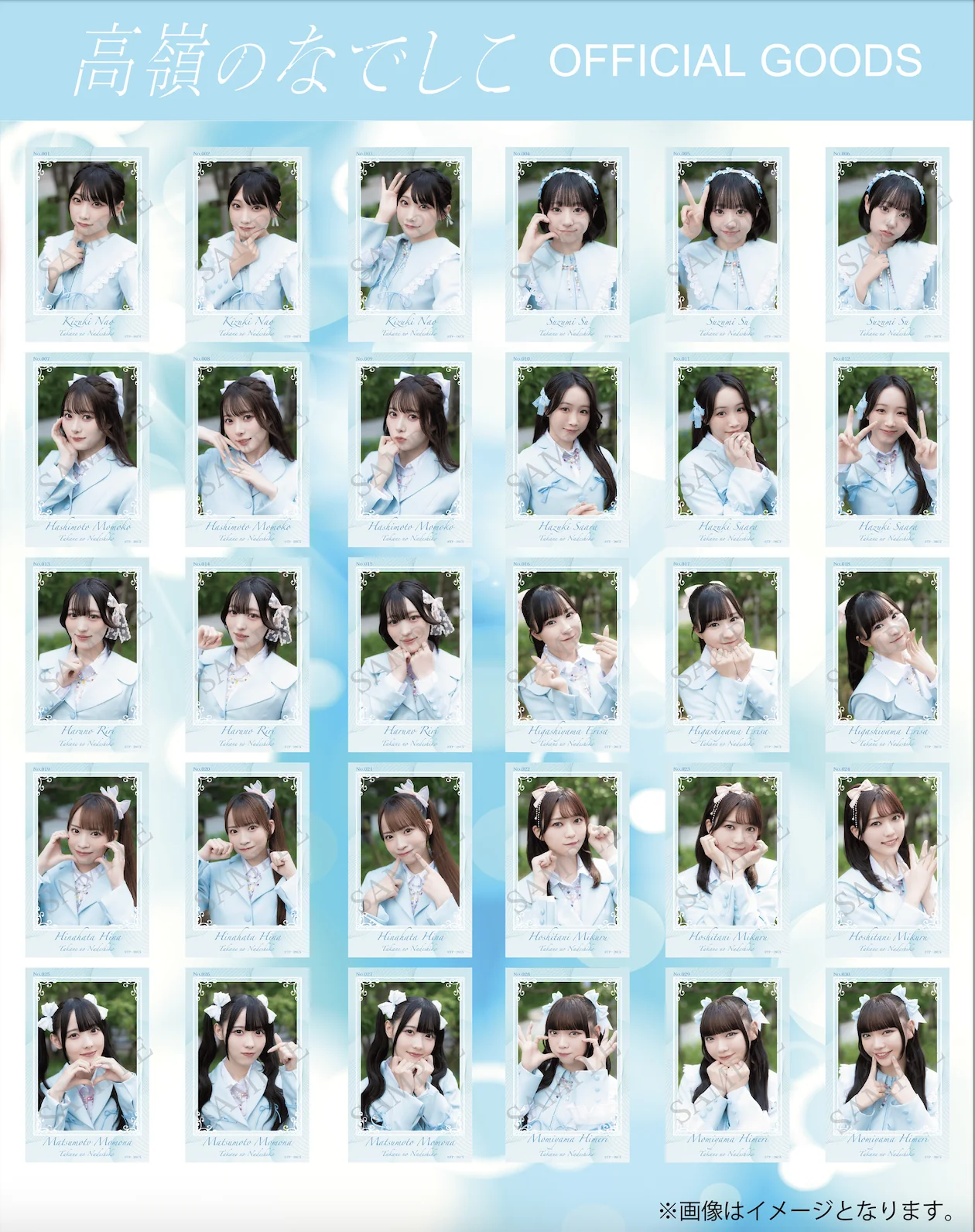 ミニフォトカードセット「アイドル衣装」ver.