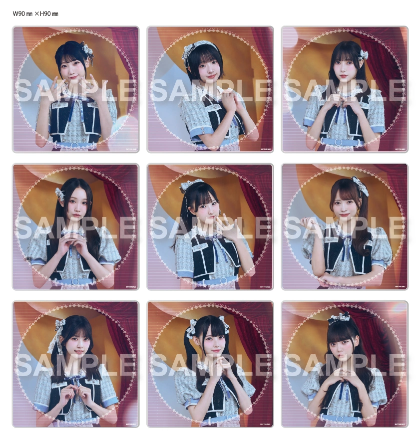 1st アルバム「見上げるたびに、恋をする。」セブンネット限定特典アクリルコースター